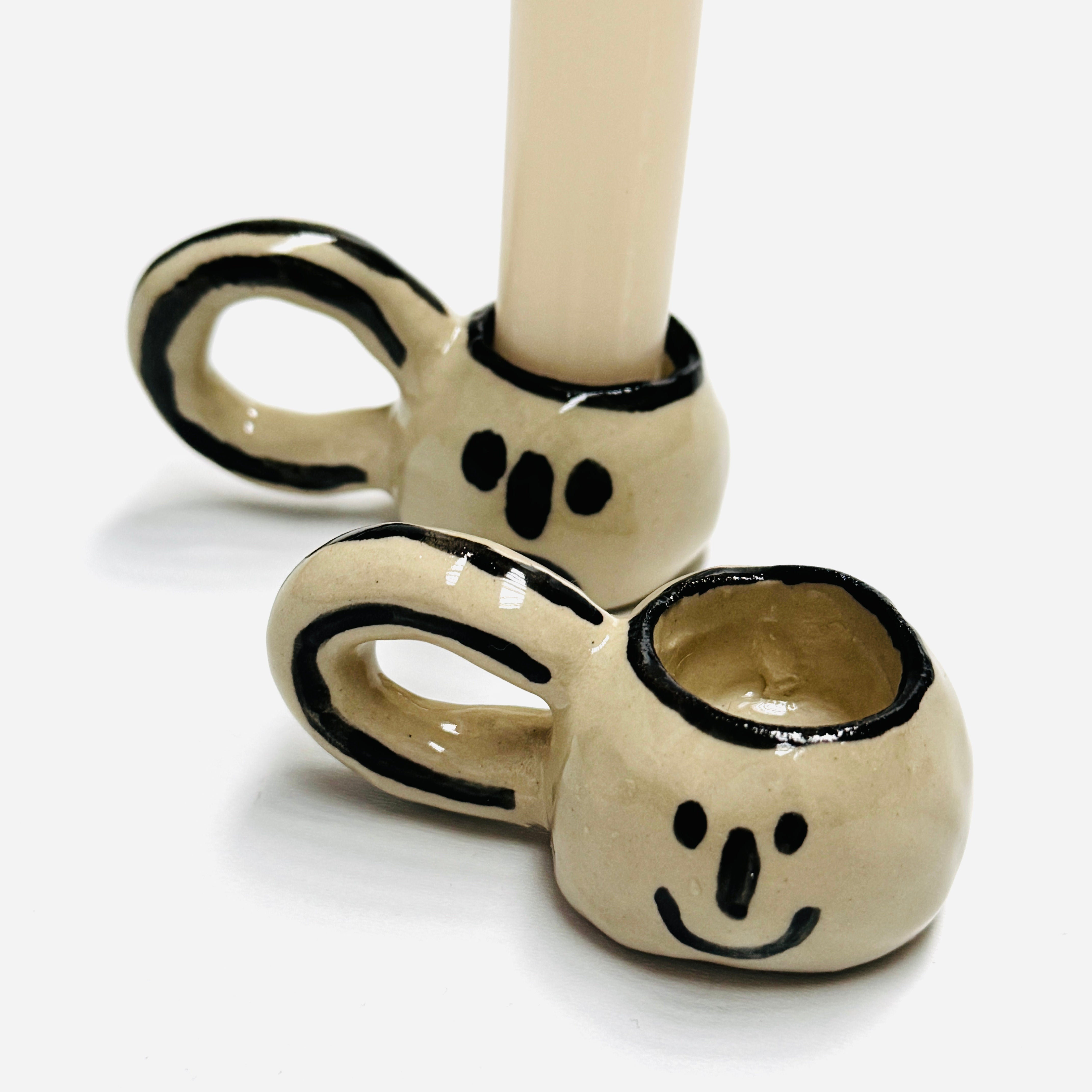 Kerzenständer HappySad small