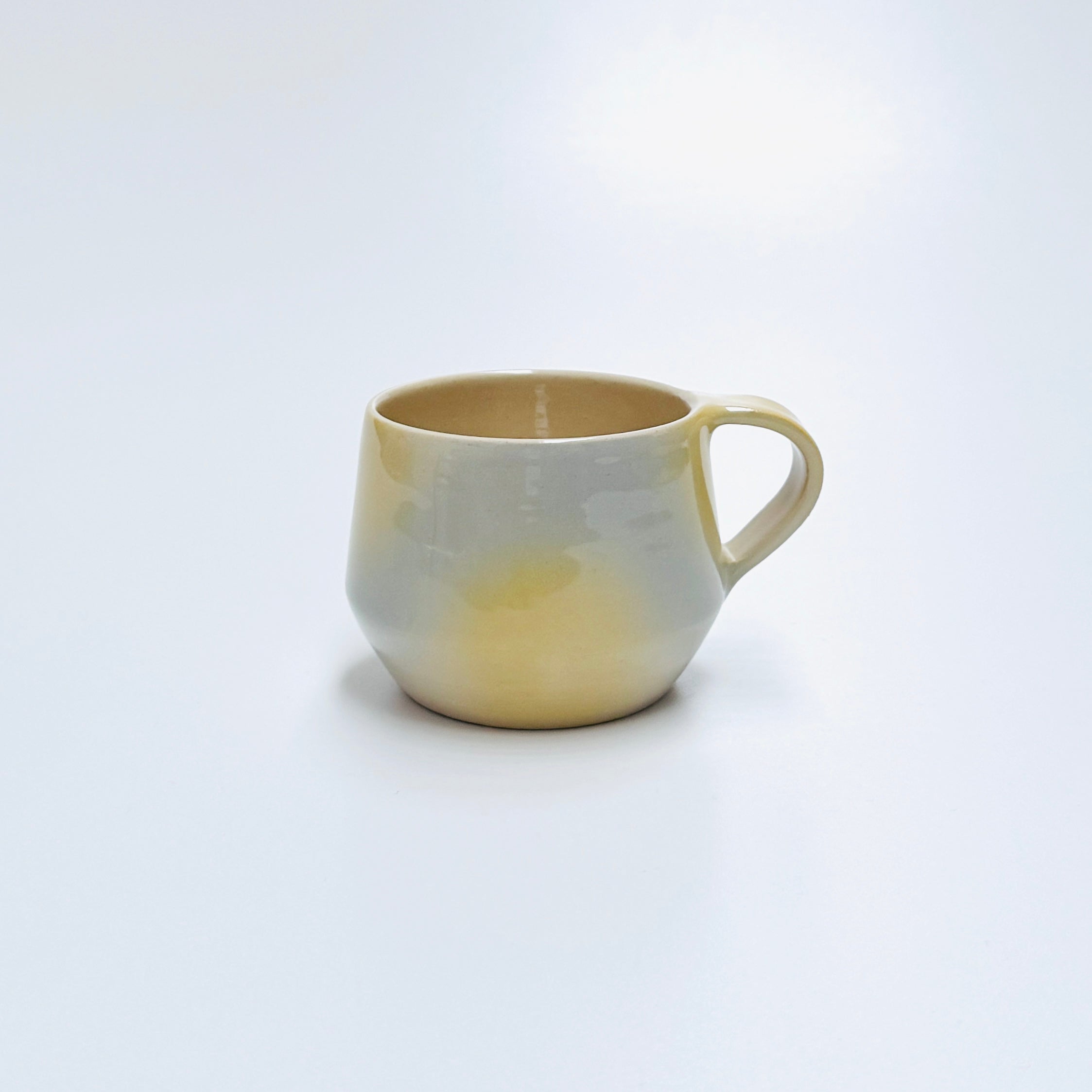 Tasse Gradient gelb-hellblau