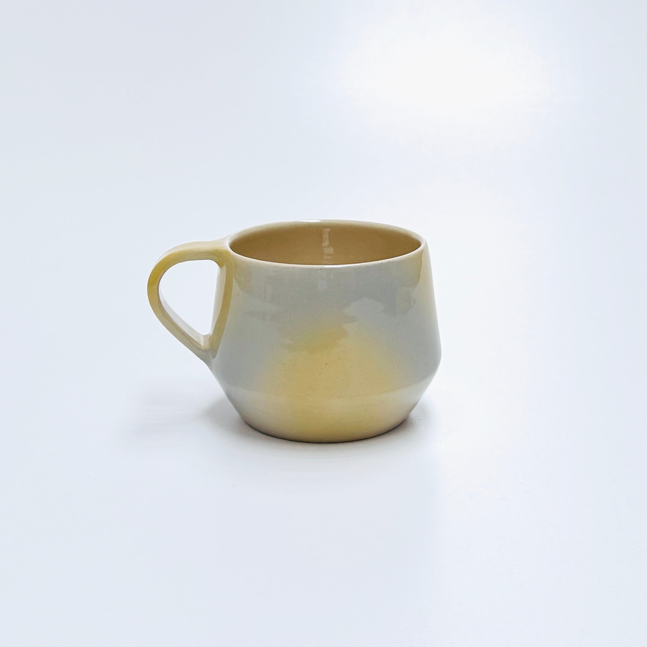 Tasse Gradient gelb-hellblau
