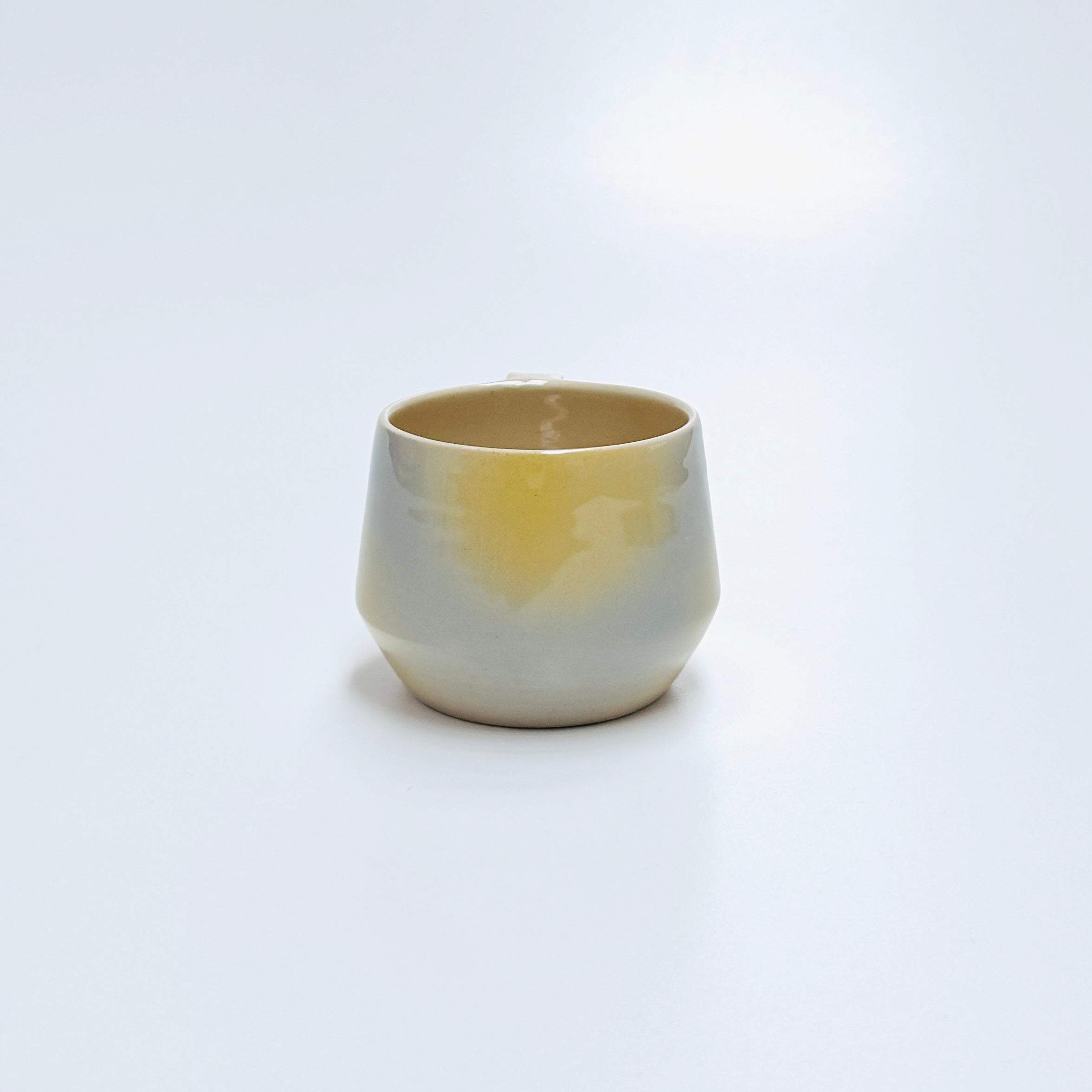 Tasse Gradient gelb-hellblau