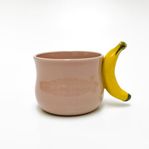 Tasse Banana rosa