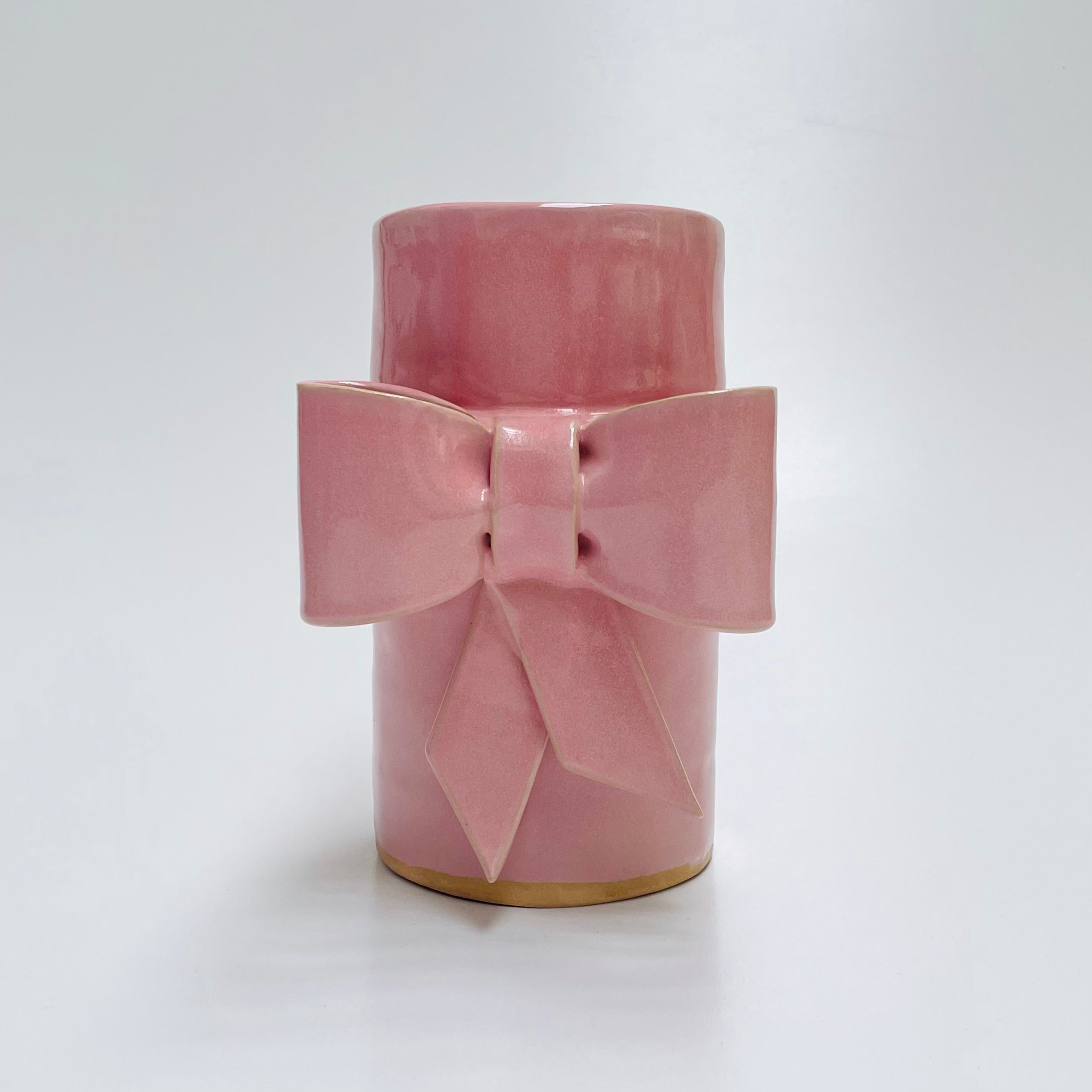 Vase Schleife – GrünBlauGrau