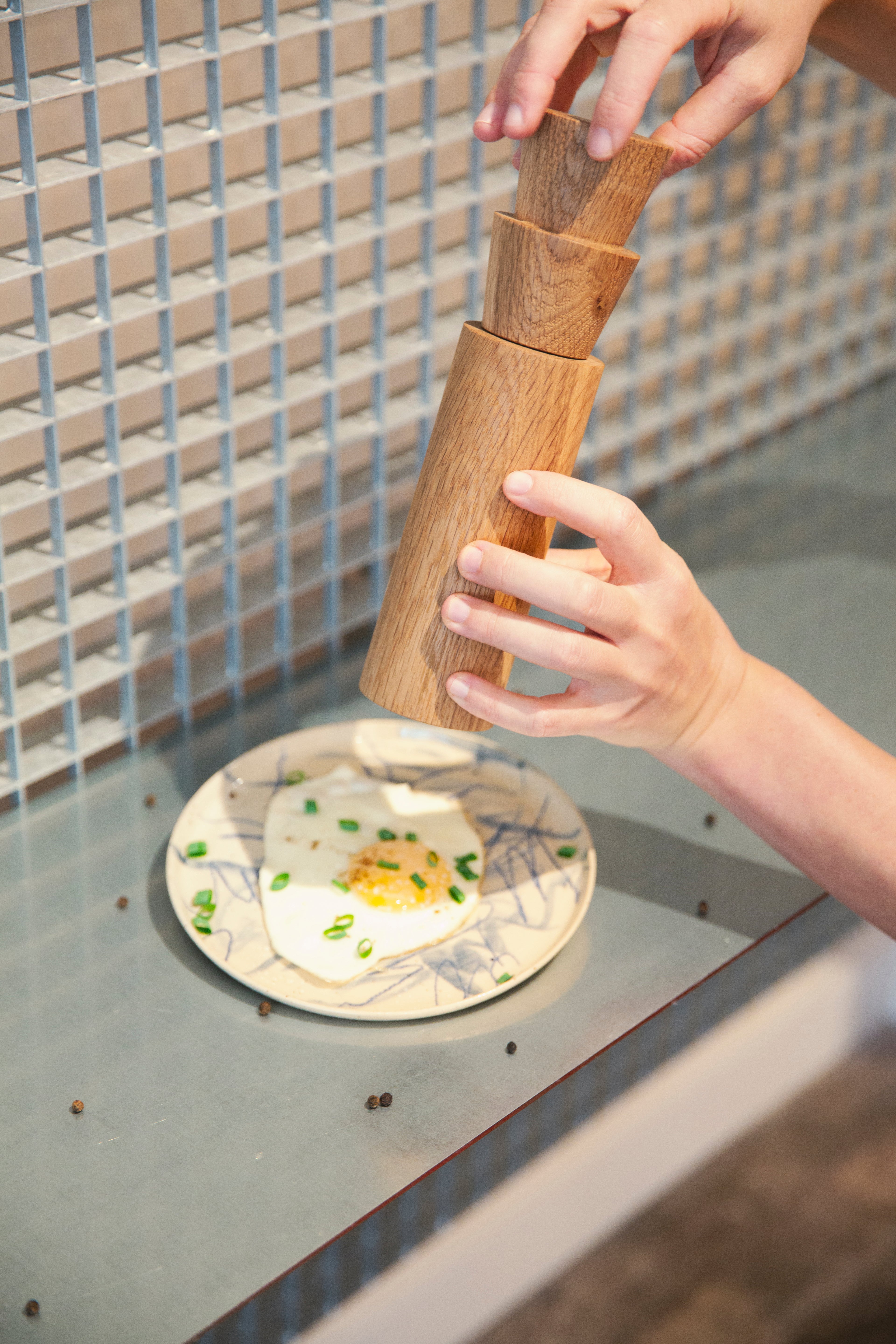 Gewürzmühle #2 Zickzack oben