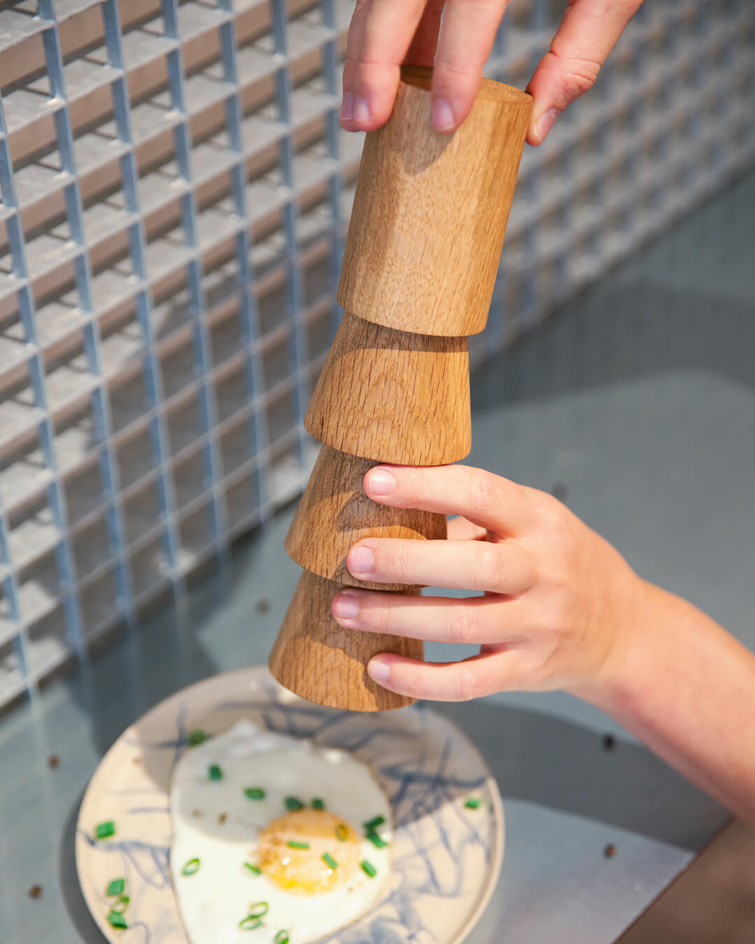 Gewürzmühle #1 Zickzack unten